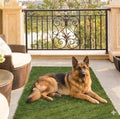 Ottomanson Artificial Turf Mat Natural 31" x 4' by Ottomanson