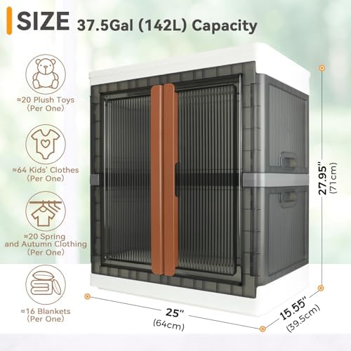 Wardrobe, Collapsible Storage Cabinet, Useful Box - Image 2