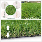 Deluxe Realistic Artificial Grass Turf 8FTX71FT, 1.37" Thick 70 oz Face Weight - Image 2