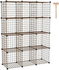 C&AHOME Wire Cube Storage, 12 by CAHOME