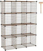 C&AHOME Wire Cube Storage, 12 by CAHOME