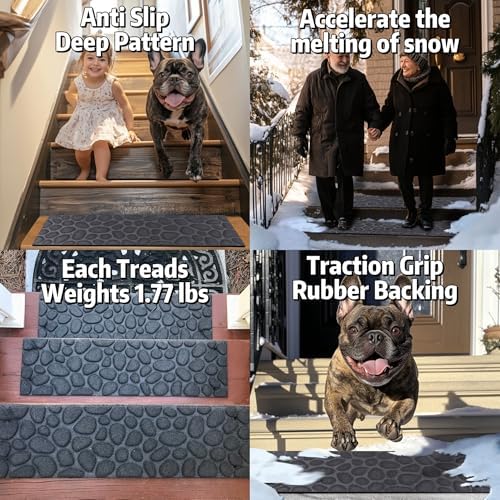 Aucuda 2pcs 8.5" x 30" Stair Treads - Image 5