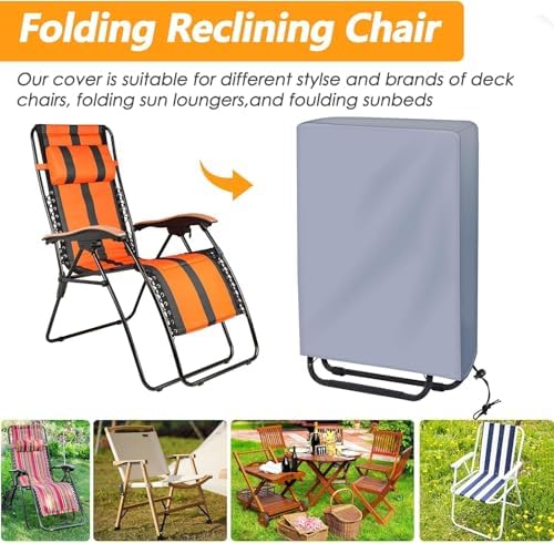 Outdoor Zero Gravity Folding Chair Cover - Image 3