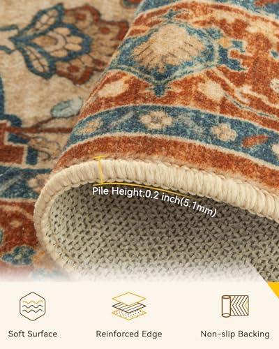 RELEANY Washable Area Rug - Image 3