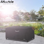 ANartcle Patio Coffee Table Cover, 600D Waterproof Heavy Duty Rectangular - Image 5