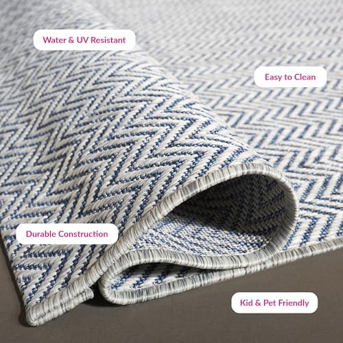 SAFAVIEH Outdoor Square Rug 7'10" - Image 5