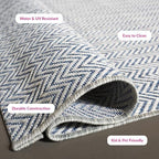 SAFAVIEH Outdoor Square Rug 7'10" - Image 5