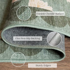 3x5 Floral Entry Rug - Image 3