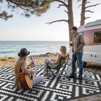 GENIMO Outdoor Rug, Waterproof Plastic Rugs 9'x12' - Image 3