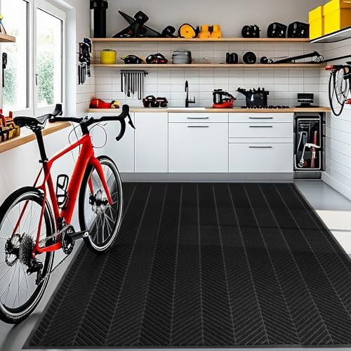 5 x7′ Heavy Duty Door Mat Indoor Outdoor, Large Entryway Rug by ZPAIAreaFloorProtector