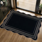 Tangsoo Scalloped Easy Jute 2x3 Small Rug by Tangsoo