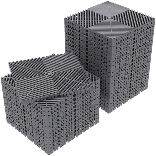 Jocoevol 36-Pcs Interlocking Tile, Non-Slip Heavy-Duty Polypropylene Splicing by JOCOEVOL