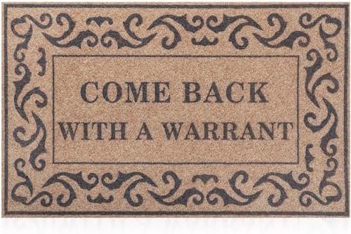 Door Mat Funny Durable Front Door Mat by Lzuso