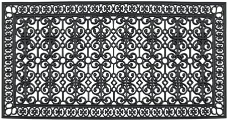 A1 Home Collections 34-LB Heavy Duty Rubber Doormat 36"×72" by A1HomeCollectionsLLC