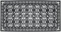 A1 Home Collections 34-LB Heavy Duty Rubber Doormat 36"×72" by A1HomeCollectionsLLC