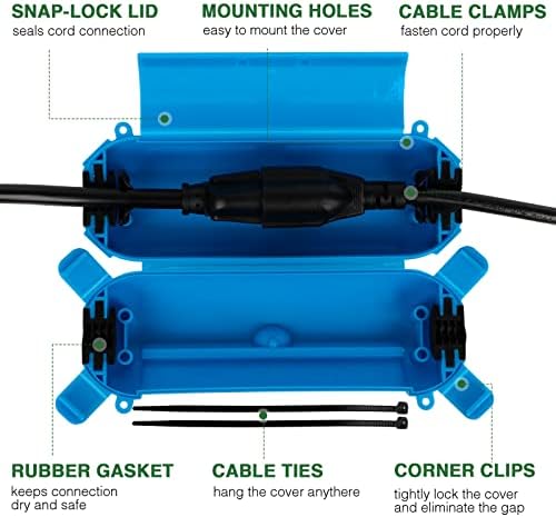 Flemoon Outdoor Extension Cord Safety Cover - Image 2