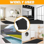 Thyle 100 Pack Drainage Mats Interlocking Rubber Floor Tiles 10" x 10" Non Slip - Image 5