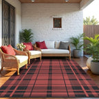 GENIMO Outdoor Rug, Waterproof Plastic Rugs - Image 2
