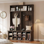 Takywep Extra Large 51" Entryway Hall Tree - Image 6