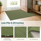 KOZYFLY Runners Rugs for Hallway 2x10, Washable Runner Rug, Woven Non Slip - Image 4
