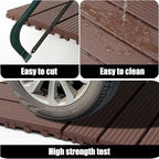 Plastic Interlocking Deck Tiles, 44 Pack, Non-Slip Patio Floor Decking Tiles - Image 4