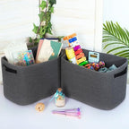 MINTWOOD Design 3-Pack Decorative Woven Storage Baskets - Image 3