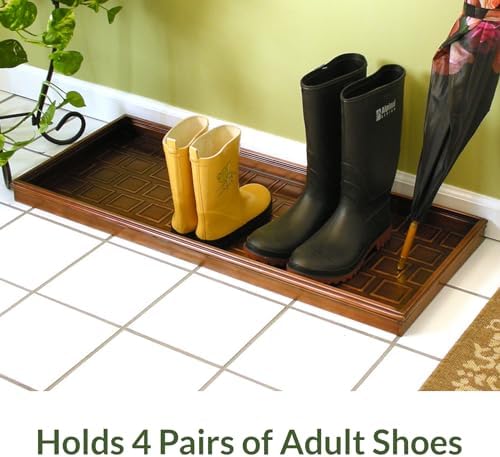 Good Directions Large Boot Tray, Squares Multi-Purpose All Weather Decorative - Image 4