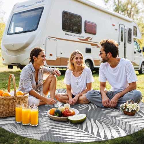 GENIMO Outdoor Rug, Waterproof Plastic Rugs - Image 4
