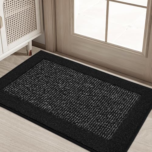 BEQHAUSE Indoor Door Mat 20" x 32", Dirt Trapper Door Mats by BEQHAUSE