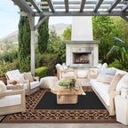 GENIMO Fall Decor Outdoor Rug, Waterproof Plastic Rugs - Image 4