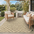 GENIMO Outdoor Rug, Waterproof Plastic Rugs by GENIMO