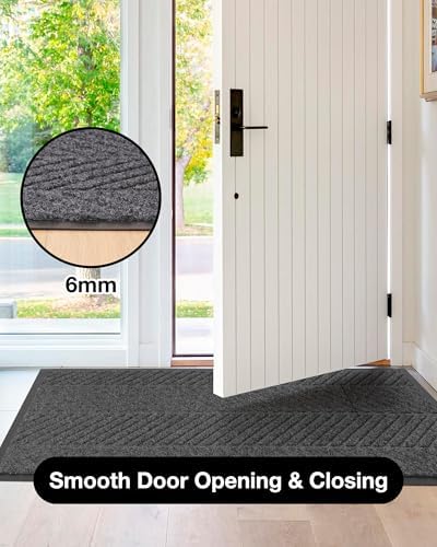 4′x10′ Heavy Duty Door Mat Indoor Outdoor, Large Floor Mat - Image 5