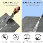 9 PCS 12x12 Inch Plastic Interlocking Deck Tiles - Image 7