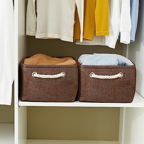 WarmHome Fabric Storage Bin Shelf Basket - Image 2