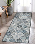 Lahome Moroccan Kitchen Runner Rug, 2x5 Washable Hallway Runner Non Slip by Lahome