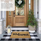 Gardenised Heavy Duty Coco Coir Doormat - Image 3