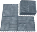 9 Pack Modular Interlocking Outdoor Shower Mat by wiiiw