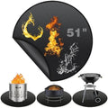 51" Fire Pit Mat for Solo Stove Bonfire by SDLDEER