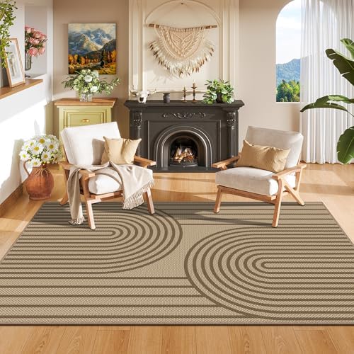 Faux Jute Area Rug, Dining Room, Home Decor - Image 3