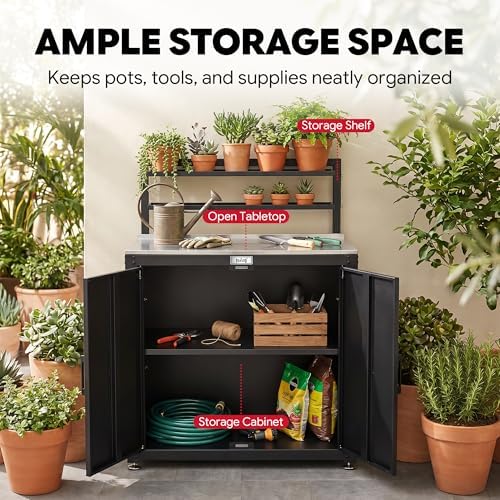 Feasto Outdoor Potting Bench Table - Image 5