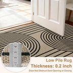 Faux Jute Rugs for Entryway, Living Room - Image 3
