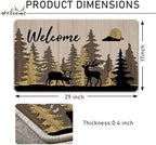 Woodland Deer Decorative Front Door Mat - Image 3