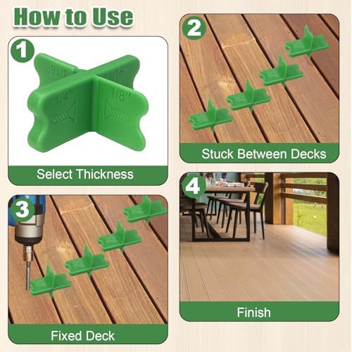 4 Pcs ABS Deck Spacer Tool - Image 5