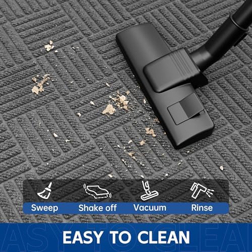 Durable Indoor Outdoor Door Mat, Non-Slip Backing, Stain and Fade Resistant - Image 5