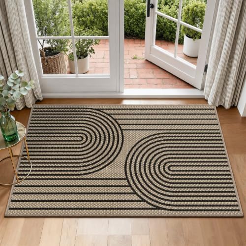 Faux Jute Front Door Mat by VSIWB