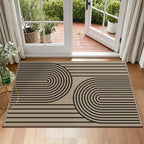 Faux Jute Front Door Mat by VSIWB