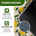 Spring Summer Lemon Welcome Front Door Mat - Image 4
