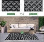 GENIMO Outdoor Rug 3'x5' Waterproof - Image 5