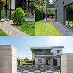 DIY Stone Tile Deck Tile, Durable Patio Garden Interlocking Decking12 6PCS - Image 6