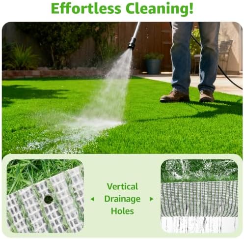 Artificial Turf Grass Outdoor, 4x6FT Fake Grass - Image 3